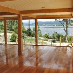 Polished timber floors throughout