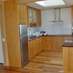 Timber fitted kitchen units