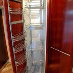 Vertical storage kitchen unit